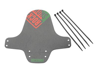 Rockshox Steckradschutz "Fender" Kunststoff Passen schwarz / Flag