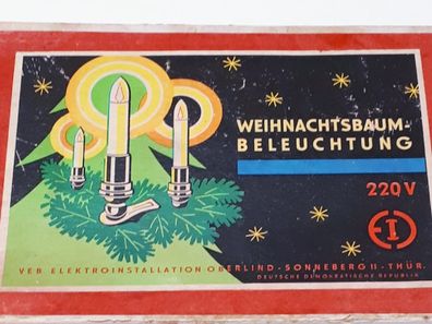 DDR Weihnachtsbaumbeleuchtung