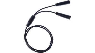 Supernova Y-Adapterkabel SB-verpackt, Direktanschl schwarz