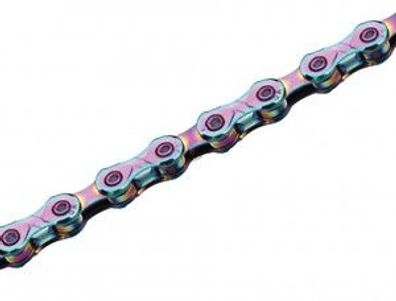 Schaltungskette KMC X12 Aurora Blue 1/2" x 11/128",126 Glieder,12-fach