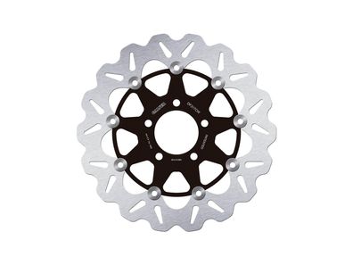 GALFER Wave Bremsscheibe "DF672" Typ FLW - schw