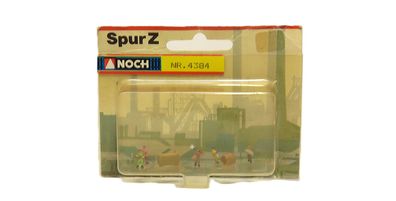 Noch 4384 - Bauarbeiter - Bauarbeiten - Spur Z - 1:220 - Originalverpackung 2