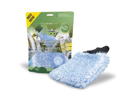 Der Waschhandschuh F100 Premium Mikrofaser, 1 Stück, 18x29cm