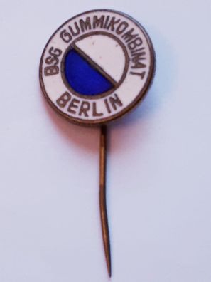 Anstecknadel BSG Gummikombinat Berlin