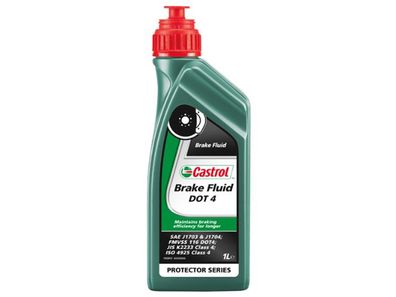 Castrol Bremsflüssigkeit "Brake Fluid DOT 4" Brems 1 l Flasche