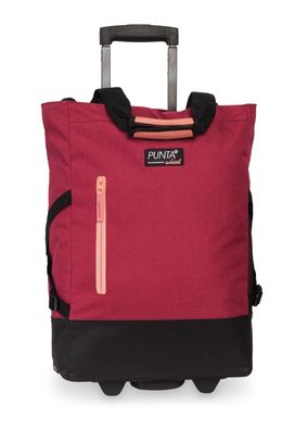 PUNTA wheel "UNSER Klassiker" Shopping-Roller * weinrot
