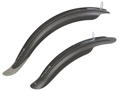 Steckblechset Import Mud Max Kids F+R schwarz, für 16"-20" Kinderräder