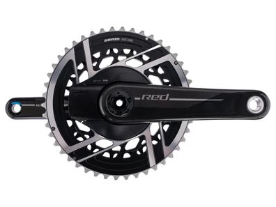 SRAM Kettenradgarnitur Powermeter "Red AXS E1" 2-f 33 / 46 Zähne,