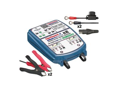 Tecmate Batterieladegerät "OptiMATE 2 DUO" 5-stufi Ladespannung 1