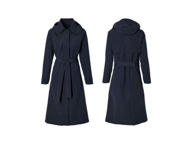 BASIL Trenchcoat "Mosse Women" Material: 2-lagig l Größe L, night