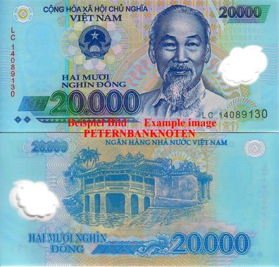 Vietnam VIET-NAM 20000 Dong 2014 Unc polymer P 120f 6225#