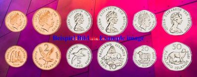Falklandinseln / Falkland Islands KMS. 1985-2011 Unc 9645#