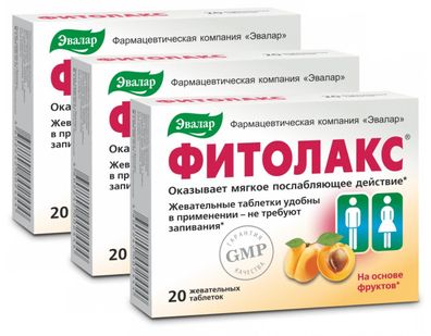 Fitolax abführende Wirkung Darmentleerung 3 x 20 Kautabletten