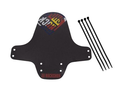 Rockshox Steckradschutz "Fender" Kunststoff Passen schwarz / Flag