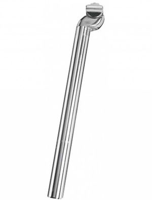 Patentsattelstütze Alu Ergotec Ø 26,4mm, 350mm, silber
