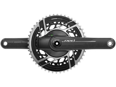 SRAM Kettenradgarnitur Powermeter "Red AXS E1" 2-f 35 / 48 Zähne,