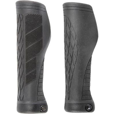 Griffe M-Wave Cloud Ergo Fix 2 , Paar 130mm/130mm, schwarz, Messingschlager, 410402