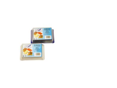 Kühlschrank Butterdose farbiger Boden transparenter Deckel