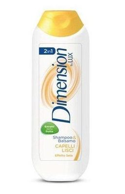 Dimension Glaettender 2-in-1 Shampoo & Balsam fuer glattes Haar, 250 ml