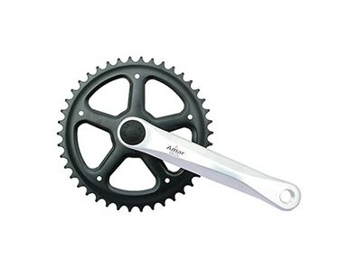 AMAR Kettenradgarnitur 1-fach, 4-kant, 170 mm Kurb 38 Zähne