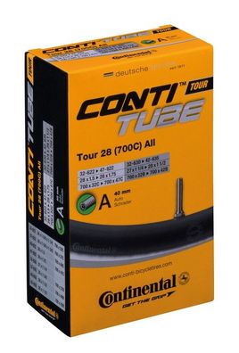 Continental Schlauch "Tour 28 All" 28-622, 28 x 1 Schraderventil