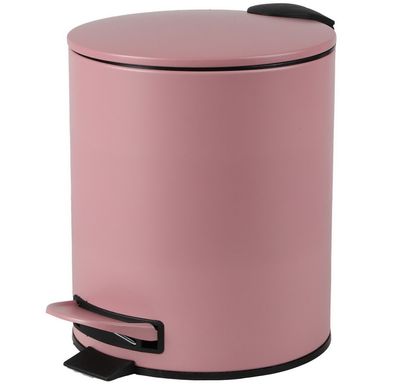 Urban Living 5 Liter Tret-Mülleimer Kosmetikeimer Tretmülleimer 44036 altrosa