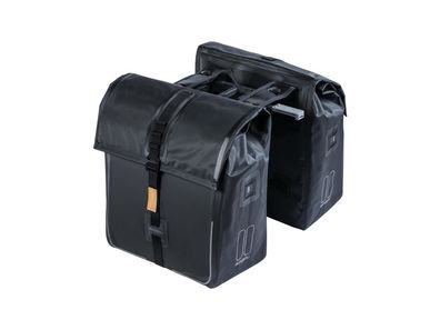 BASIL Doppeltasche "Urban Dry MIK 2.0" V matt black
