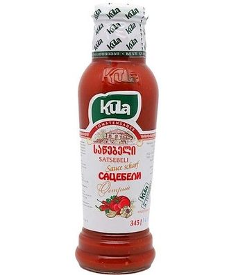 Kula Satibeli Satsebeli Scharf Tomatensauce Georgien 345g