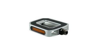 BY, CHULZ Plattform-Pedal "M.1 View" SB-verpackt, silber