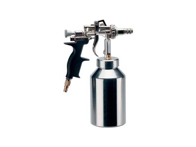 Teroson Druckbecherpistole Druckluft, Arbeitsdruck silber