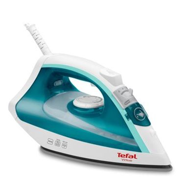 Tefal Virtuo FV1710 Dampfbügeleisen Antihaft-Bügelsohle 1800 W Grün, Weiß