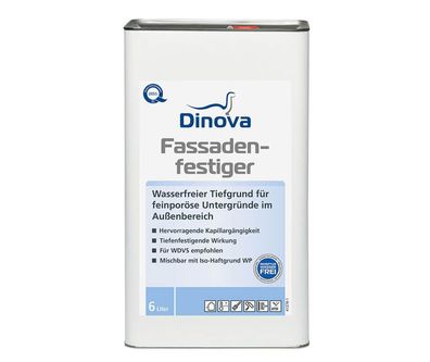 Dinova Fassadenfestiger 6 Liter farblos