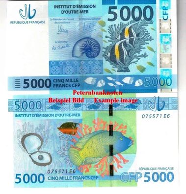 FRENCH Pacific Territories 5000 FRANCS 2014 Unc P 7 66795#