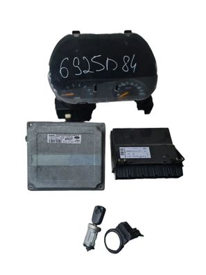 Motorsteuergerät Set Ford Fiesta V 1.4 TDCI 2S6A12A650SF 4ROT