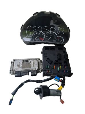 Peugeot 2061.6 16V Steuergerät Motor SATZ 9648482980 0261208101