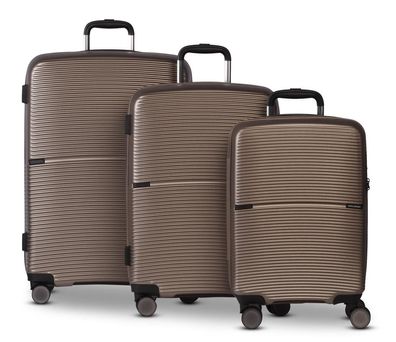 Worldpack Trolley-Set "San Francisco" 50/60/70 * dunkelbraun