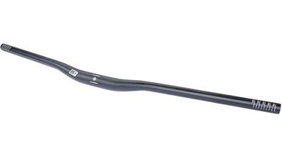 Ergotec Lenker LOW RISER BAR 6+ 31,8 -800x15x12°, Safety Level 6 + , DB, schwarz matt