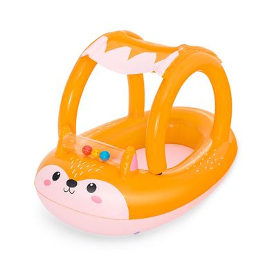 Friendly Fox™ Kinder-Schlauchboot mit Sonnenschutzdach 94 x 66 cm