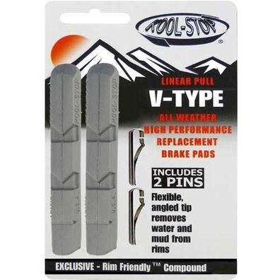 Bremsgummi -V-Brake-, R1 grau, Kool-Stop, R1-191