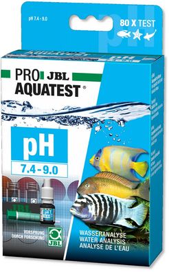 JBL ProAquatest pH 7.4 bis 9.0 Wassertest Tröpfchentest