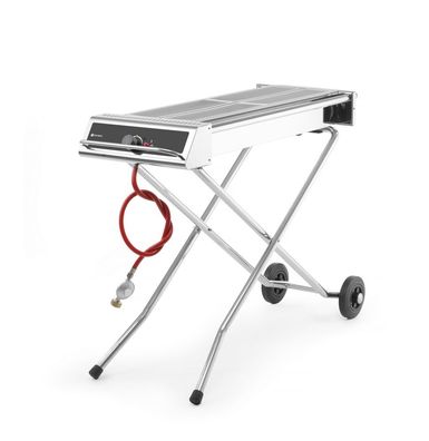 Mobiler Gasgrill Xenon Pro – Fahrbarer Grill mit einklappbarem Gestell