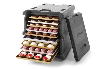 Thermobox 9x 600x400mm, HENDI, Profi Line, 128L, 540x700x(H)640mm