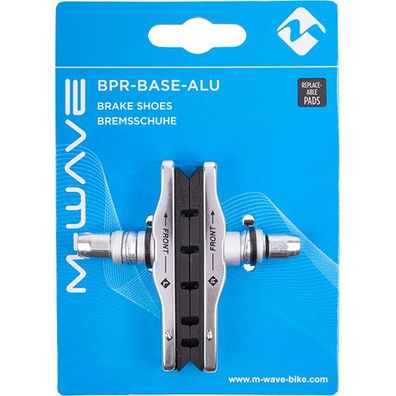 Bremsschuh M-Wave BPR-VC-Base, V-Brake schraub, symm, schwarz, 72mm, 1 Paar, für
