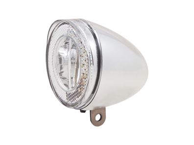 Spanninga LED-Scheinwerfer "Swingo 20 XDOc" Über 2 chrom, mit Sch