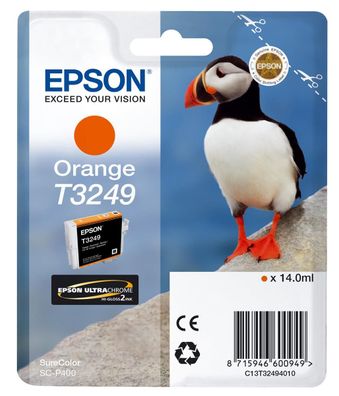 Epson C13T32494010 Epson Tintenpatrone orange T 324 T 3249