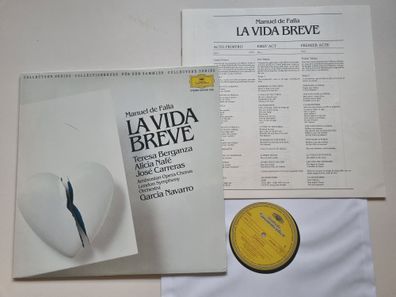 Manuel De Falla/ Teresa Berganza u.a. - La vida breve Vinyl LP Germany