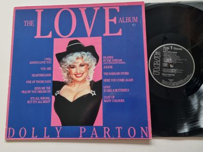 Dolly Parton - The Love Album/ Greatest Hits Vinyl LP Germany/ incl. Jolene