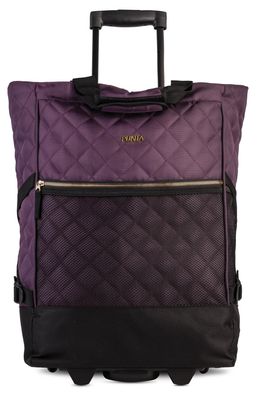 PUNTA wheel "classy" Shopping-Roller * pflaume