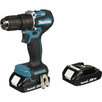 Makita DHP487RAJ - Bohrhammer/Treiber - schnurlos - 2 Geschwindigkeiten - Bohrfutters