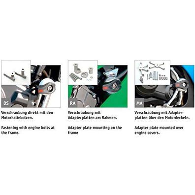 LSL Montagesatz "Crash Pad" Die Crash Pads werden Montagesatz